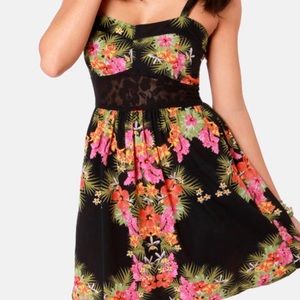 Element floral print dress size Lg